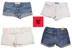 BRANDED SEXY SHORTS AEROPOSTALE, AMBEROCOMBIA & FI..