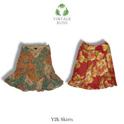 Y2K Poly Skirts