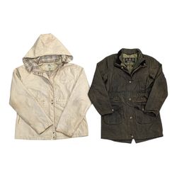 Burberry And Barbour jacket and Coat
