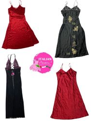 Y2k long silk dresses