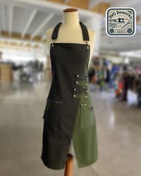 Upcycled Canvas Workwear Apron