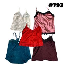 Y2k silk cami tops ( Brands Express and new this )
