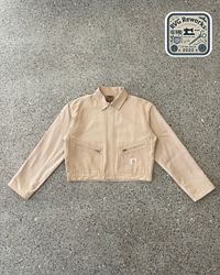 Upcycled Workwear Carhartt Crop Jacket