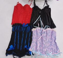 CR7395 Y2K Fancy Corset Sets