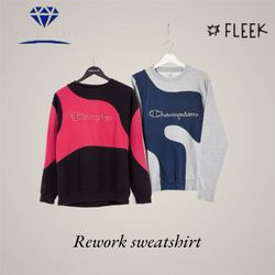 Upcycle Champion Sweatshirt (DV -04-197)