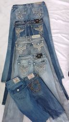 CR7404 Vintage Mixed Branded Jeans