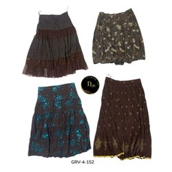 Gonna Classica Nera in Cotone e Poliestere – Morbi..