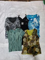 printed Y2k tops