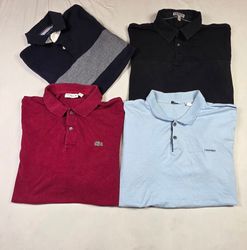 Mix de t-shirts à col avec logo