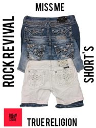 MISS ME TRUE RELIGION SHORTS