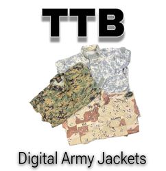 Digital military jacket     (TTB-24)