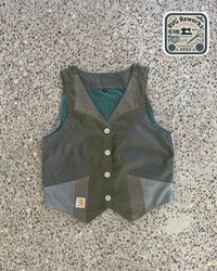 Upcycled Carhartt Utility Vest