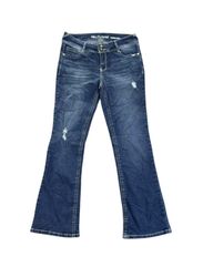 TH02 Premium Flare Denim Jeans – Stylish Street Fi..