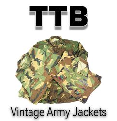 Vintage Military jacket     (TTB-25)