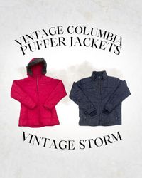 Vintage Columbia Puffer Jackets