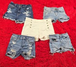 American eagle denim shorts