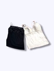 Vintage lace camisole top soft feminine style