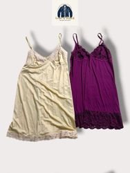 Lingerie and slip dresses