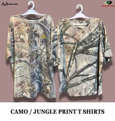 Premium T-Shirts (Camo/Jungle Print)
