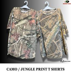 Premium Jungle Print / Camo T-Shirts including Mos..