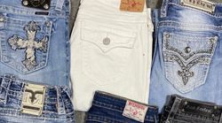 True Religion, miss me, rock revival jeans