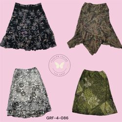 Printed Poly Skirt – Lightweight Everyday Wear (GR..