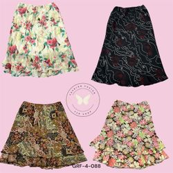 Fashion-Forward Printed Skirt for Modern Women (GR..