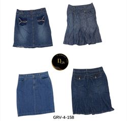 Denim Midi Skirt – Classic Y2K Street Style Essent..