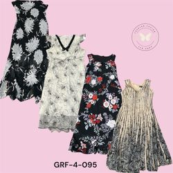 Y2K Retro Printed Poly Dress – Vintage Vibes Reviv..