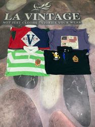 Polo Rugby T-Shirt by Ralph Lauren – Retro Striped..