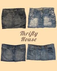 Y2K Everyday Drip Mini Skirts(TH/333)