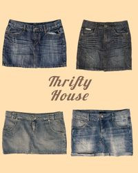 Off-Duty Y2K Looks Mini Skirts(TH/335)