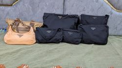 Luxury Prada handbag