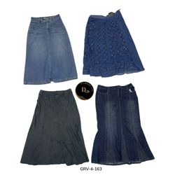 Y2K Inspired Denim long Skirt – Stylish & Comforta..