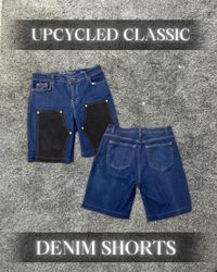 Upcycled Classic Denim shorts