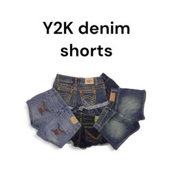 Shorts in denim Y2K