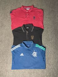 T-shirts à col marqué 9 pièces