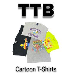 Printed/cartoon T-shirt     (TTB-28)