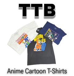 Anime/Japanese cartoon shirts (TTB-29)