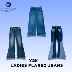 Y2K Ladies Flared Jeans - EV1471