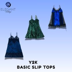 Y2K Basic Slip Tops - EV1497