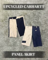 Upcycled Carhartt Panel Short