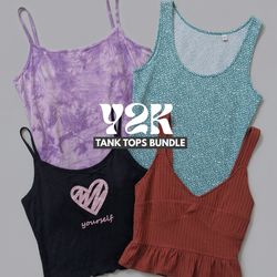 10Pc women's Premium Tank Tops bundle | Unbranded ..