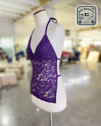 Top Halter y2k reciclado