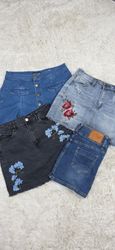 Fashion denim skirts