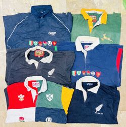 Mix vintage club rugby shirts bundle 94