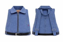 CR1503 Upcycled Denim Backpack