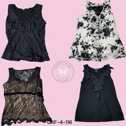 Black Printed Poly Blouse – Sleek Everyday Stateme..