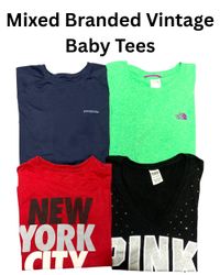 Mixed Branded Vintage Baby Tees (1148)