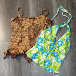 5042 - Camisetas de tirantes estilo Y2K